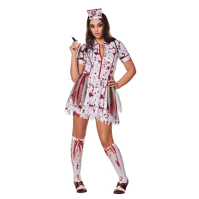Adult Undeadly Nurse Costume