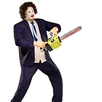 6 Ft Leatherface: Pretty Woman Mask Animatronic - The Texas Chainsaw Massacre