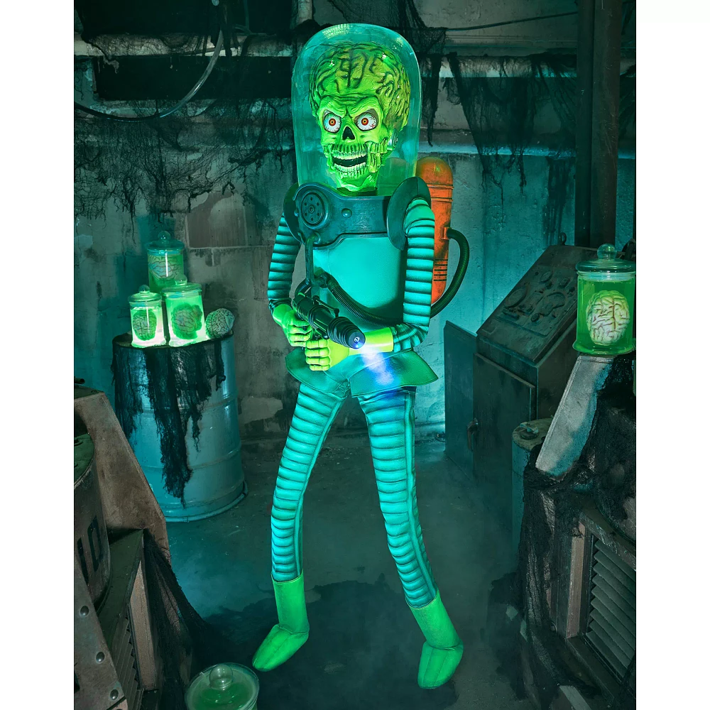 6 Ft 6 In Martian Warrior Animatronic - Mars Attacks