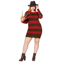 Adult Freddy Krueger Sweater Dress - A Nightmare on Elm Street