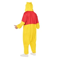 Adult Pooh Jumpsuit Costume - Winnie the