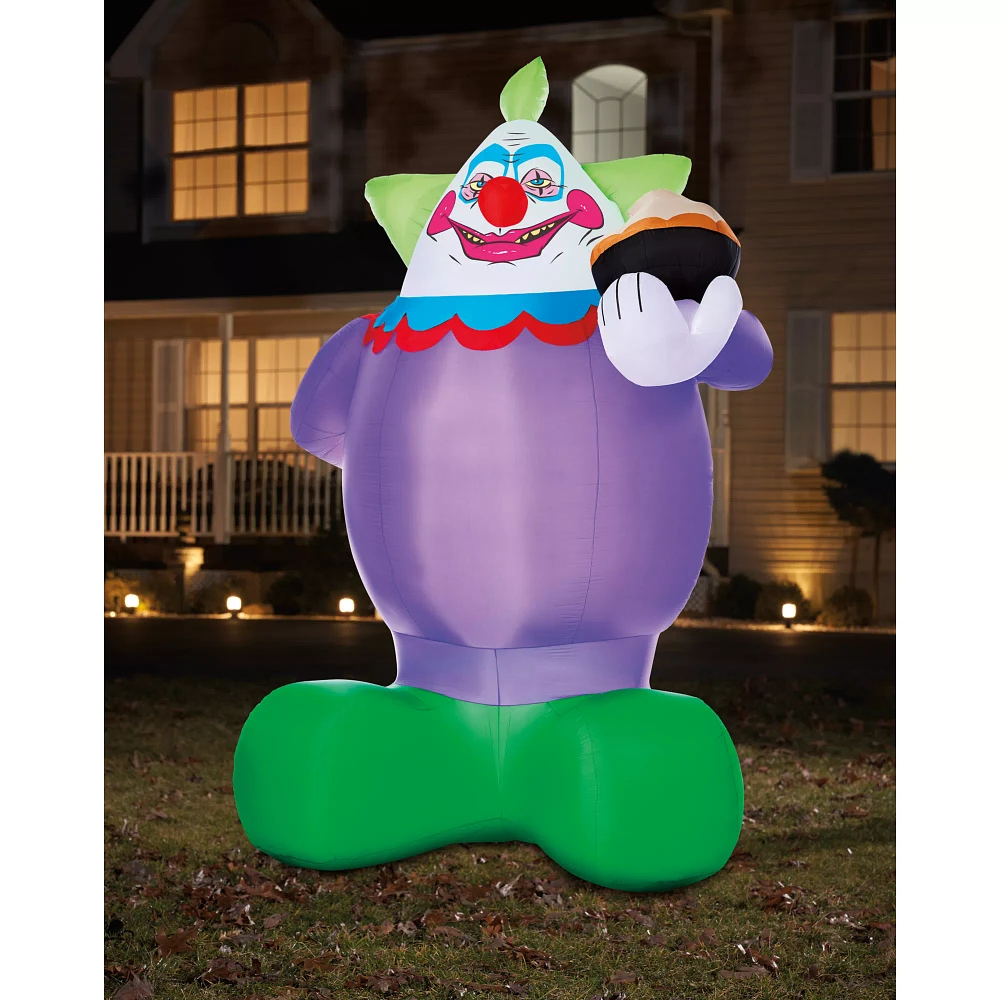 12 Ft Jumbo Light-Up Inflatable Decoration - Killer Klowns from Outer Space