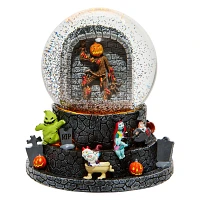 Light-Up Jack Skellington Pumpkin King Snow Globe - The Nightmare Before Christmas