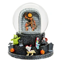 Light-Up Jack Skellington Pumpkin King Snow Globe - The Nightmare Before Christmas