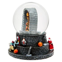 Light-Up Jack Skellington Pumpkin King Snow Globe - The Nightmare Before Christmas
