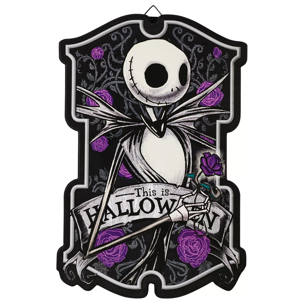 This Is Halloween Rose Sign - The Nightmare Before Christmas