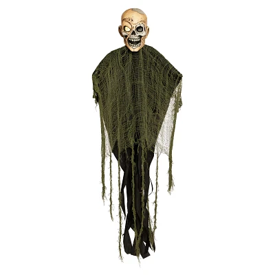 3 Ft Hanging Zombie Skull