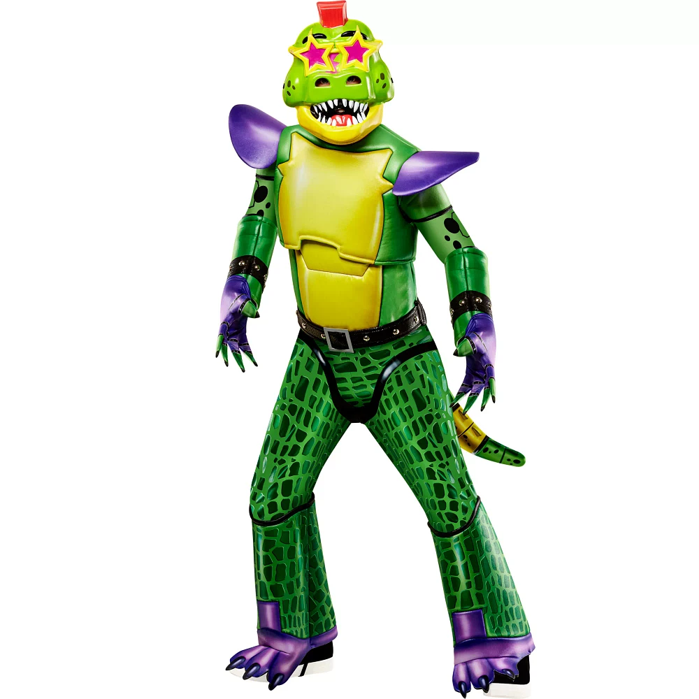 Kids Glamrock Montgomery Gator Costume - Five Nights at Freddy's