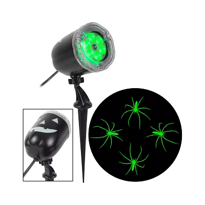LED Spooky Spider Projection Spotlight