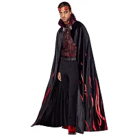 Adult Gothic Devil Flames Cape