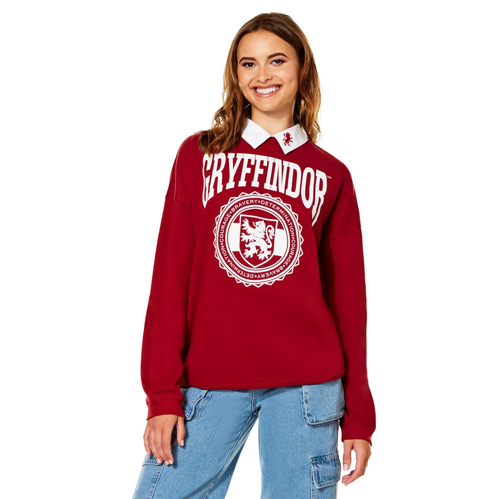 Gryffindor Collared Crewneck - Harry Potter