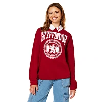 Gryffindor Collared Crewneck - Harry Potter
