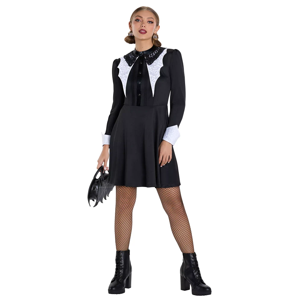 Adult Black Gothic Dress