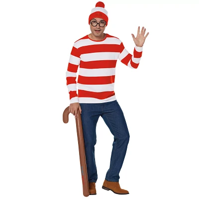 Adult Waldo Costume - Where's Waldo?