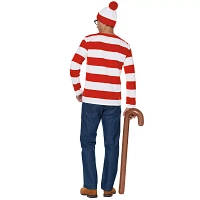Adult Waldo Costume - Where's Waldo?