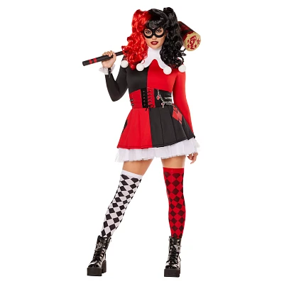 Adult Classic Harley Quinn Costume The Signature Collection - DC Villains