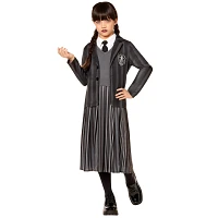 Kids Wednesday Addams Dress Costume
