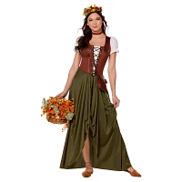 Adult Medieval Maiden Costume