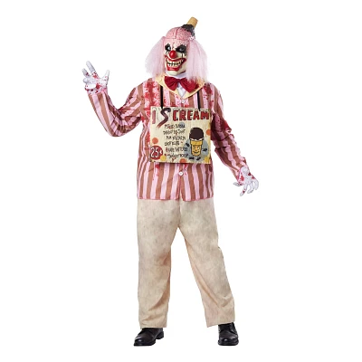 Adult I Scream Clown Costume