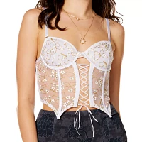 Daisy Corset with Gold Butterfly