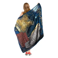 Harry Potter Magical World Fleece Blanket