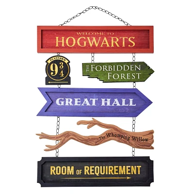 Welcome to Hogwarts Direction Sign - Harry Potter