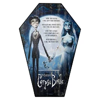 Corpse Bride Coffin Sign - 14 Inch.