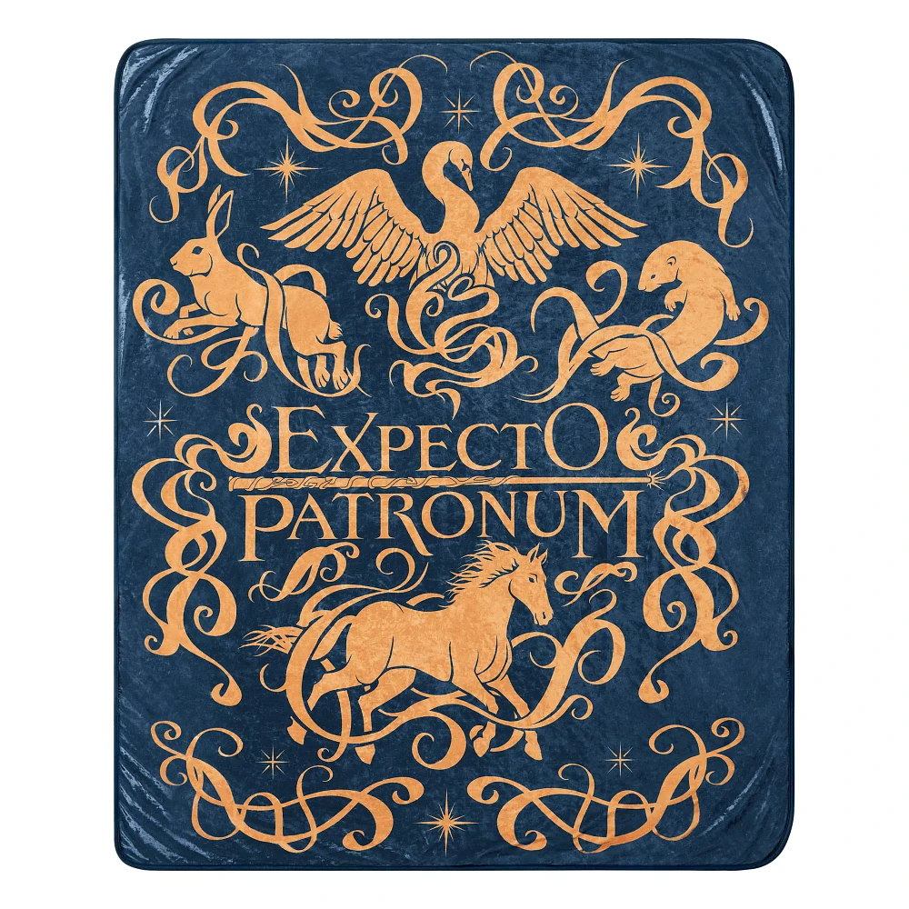 Expecto Patronum Fleece Blanket - Harry Potter