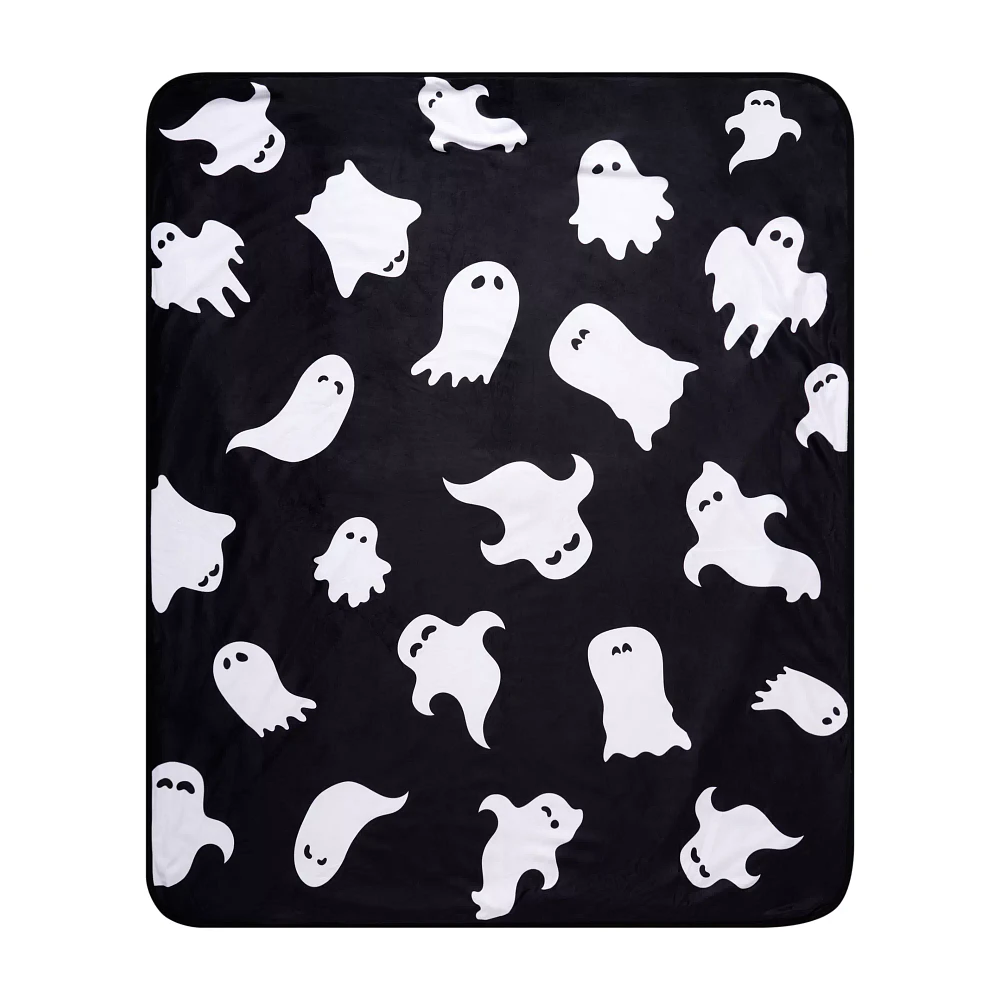 Ghost Print Fleece Blanket