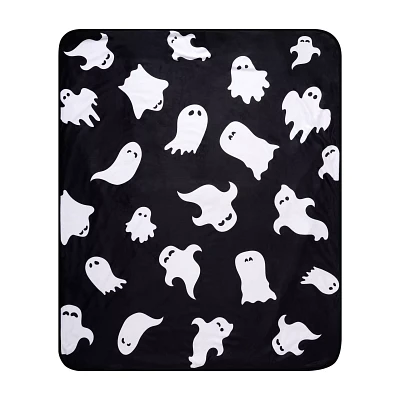 Ghost Print Fleece Blanket
