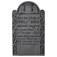 30 Inch Emily Binx Tombstone - Hocus Pocus