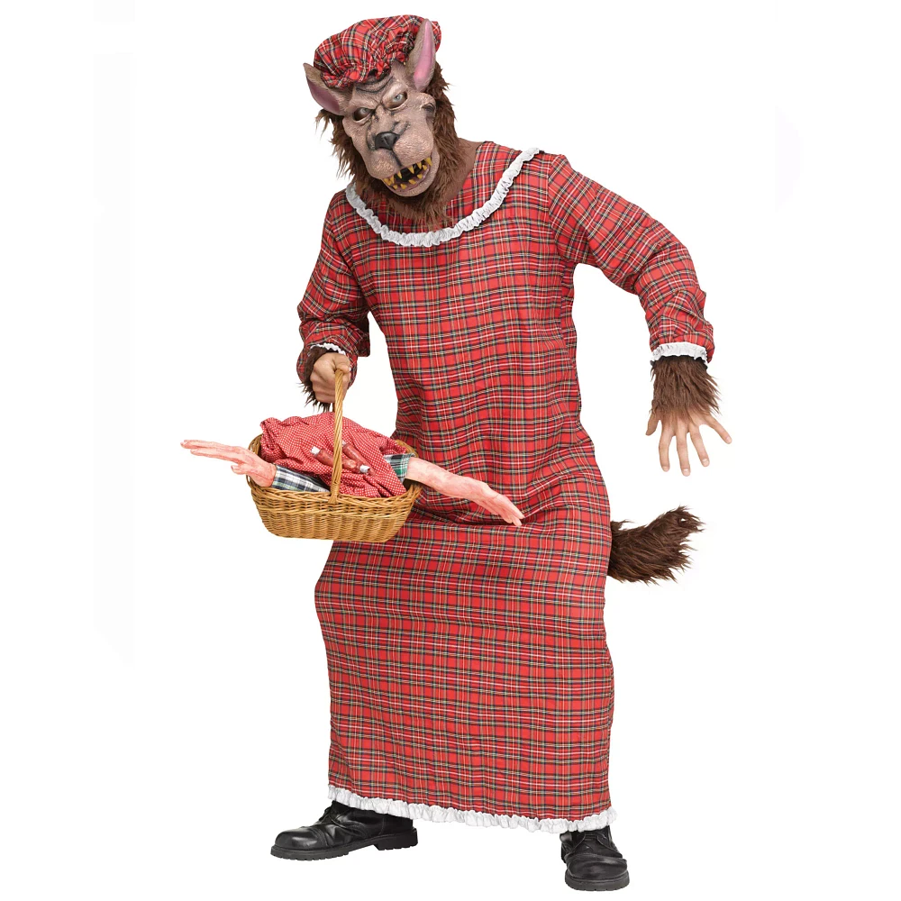 Adult Granny Wolf Costume