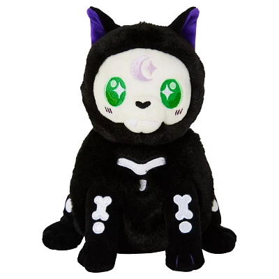 Squishable Snacker Witchy Skeleton Cat Plush