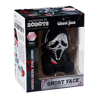 Ghost Face Metallic Silver Micro Charm
