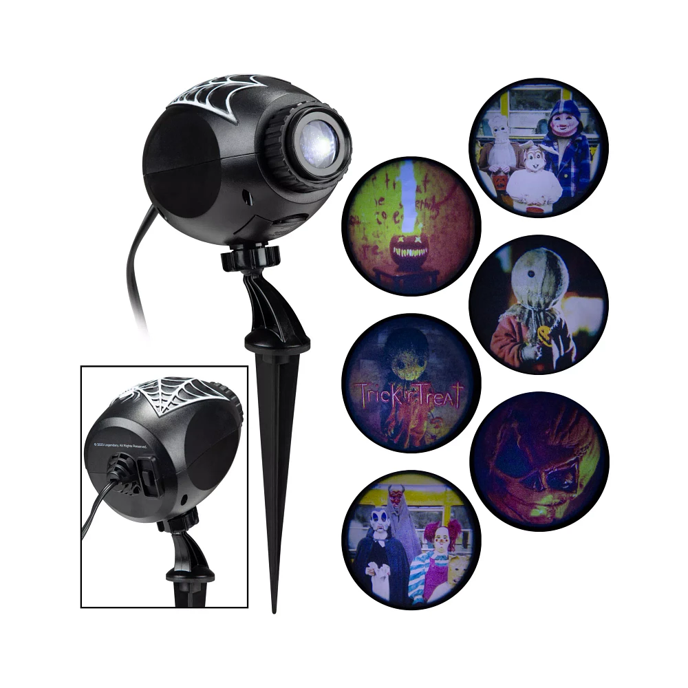 LED Trick 'r Treat Slides Projection Spotlight