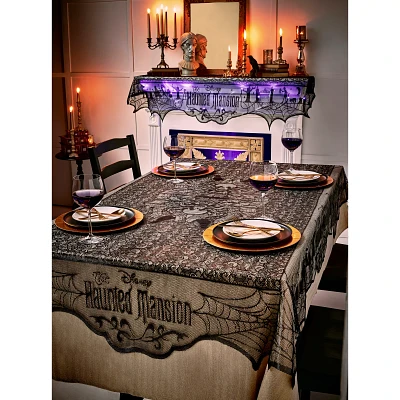 The Haunted Mansion Metallic Lace Tablecloth - Disney