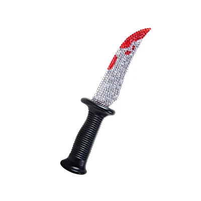 Bling Bowie Knife - Ghost Face