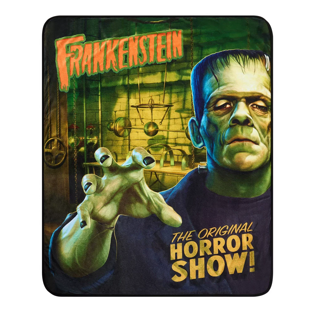 Frankenstein Fleece Blanket - Universal Monsters