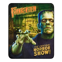 Frankenstein Fleece Blanket - Universal Monsters