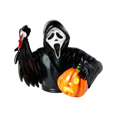 Light-Up Ghost Face Bust Statue