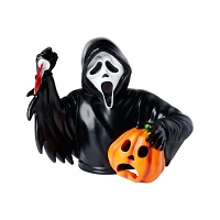 Light-Up Ghost Face Bust Statue
