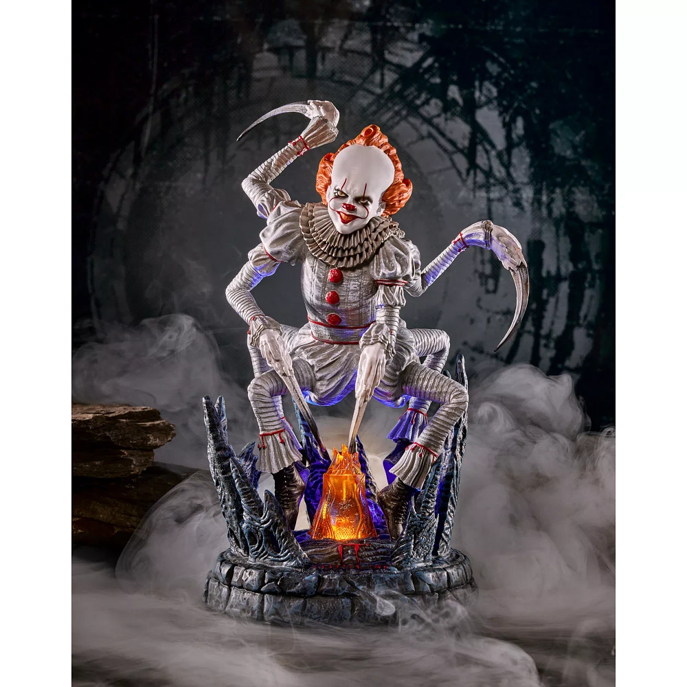 Spider Pennywise Light-Up Statue - It