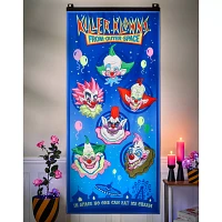 Killer Klowns from Outer Space Black Light Wall Panel