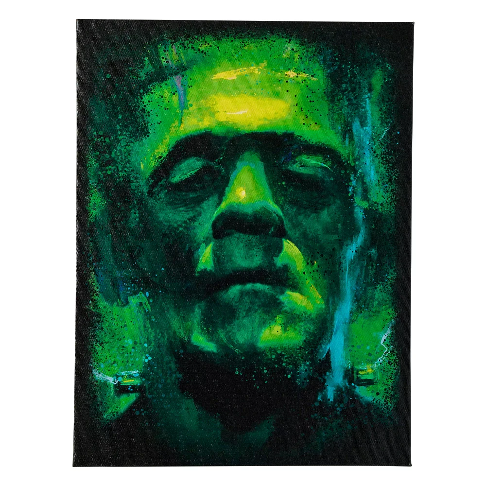 Frankenstein Portrait Canvas - Universal Monsters