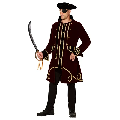 Adult Pirate Jacket - Deluxe