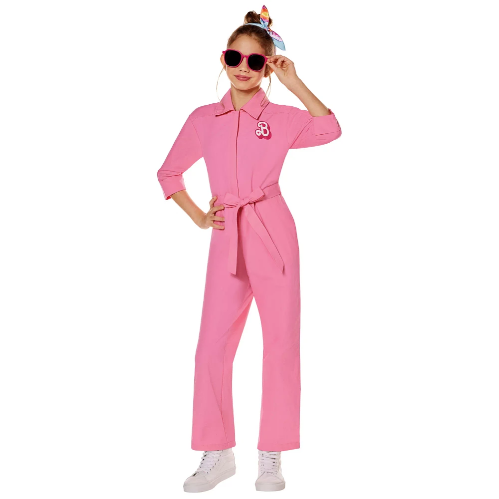 Kids Pink Power Jumpsuit - Barbie the Movie