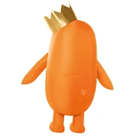 Kids Orange Inflatable Costume - Fall Guys