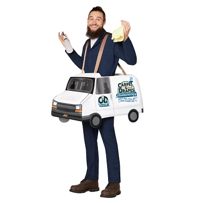 Adult Carpet Cleaning Van Ride-Along Costume