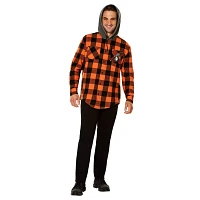 Spirit Halloween Flannel Hoodie