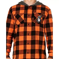 Spirit Halloween Flannel Hoodie